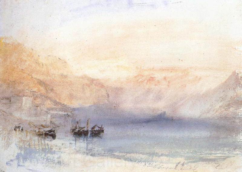 Joseph Mallord William Turner Lake Norge oil painting art